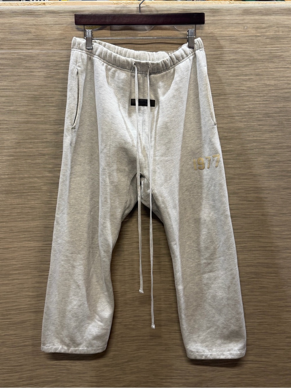 Essentials Fear of God 1977 Logo Drawstring Sweatpants Straight Leg Women’s S